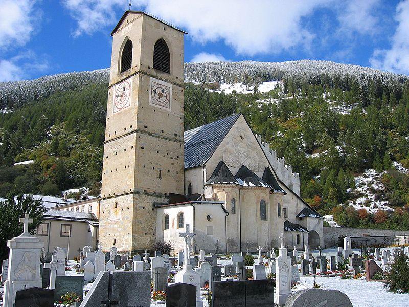 米兹泰尔的木笃会圣约翰女修道院 Benedictine Convent of St John at Müstair 