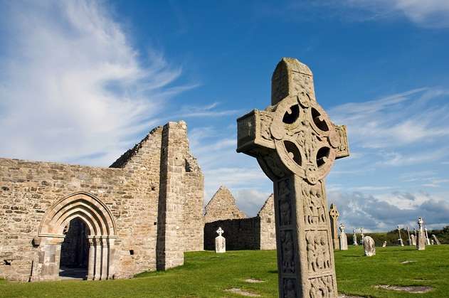 如克朗马克诺斯 Clonmacnoise Ireland 