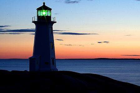 佩姬湾灯塔 Peggys Cove  Lighthouse 