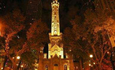 芝加哥旧水塔 Chicago Water Tower 