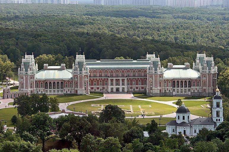 莫斯科察里津诺公园 Tsaritsyno Park 