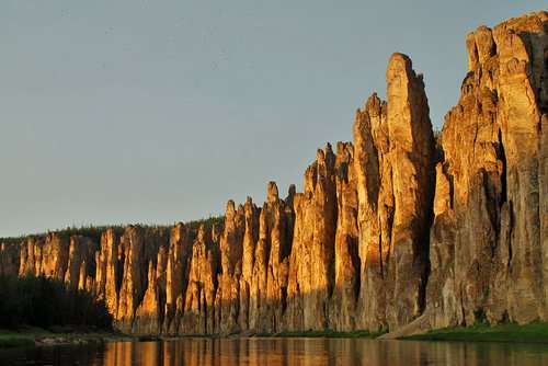 勒那河柱状岩自然公园 Lena Pillars Nature Park 