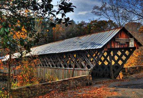 霍顿米尔廊桥 Horton Mill Covered Bridge 