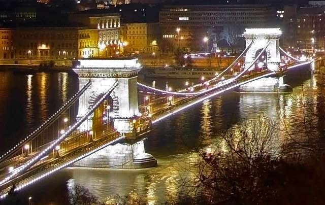 链子桥 Chain Bridge Budapest 