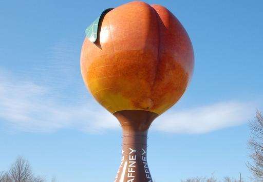 桃子水塔 Peachoid Water Tower 