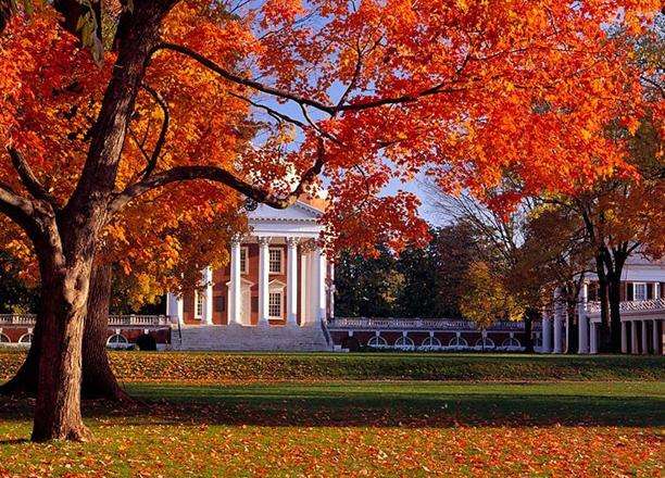 夏洛特维尔的蒙蒂塞洛和维吉尼亚大学 Monticello and the University of Virginia in Charlottesville 