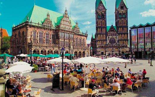 集市广场不来梅 Marktplatz Market square 