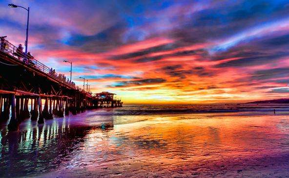 圣莫尼卡码头 Santa Monica Pier 