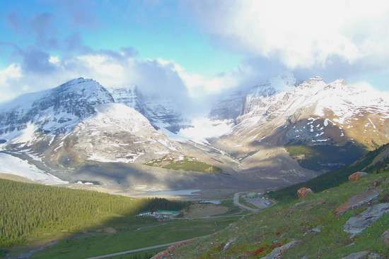 阿萨巴斯卡冰川 Athabasca Glacier 