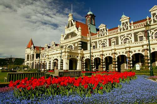 达尼丁火车站 Dunedin Railway Station 