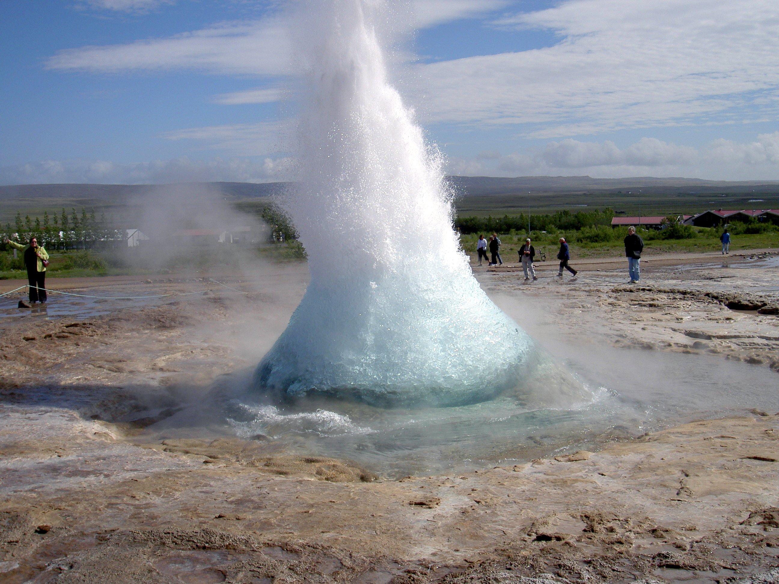 盖锡尔间歇喷泉 Geysir 