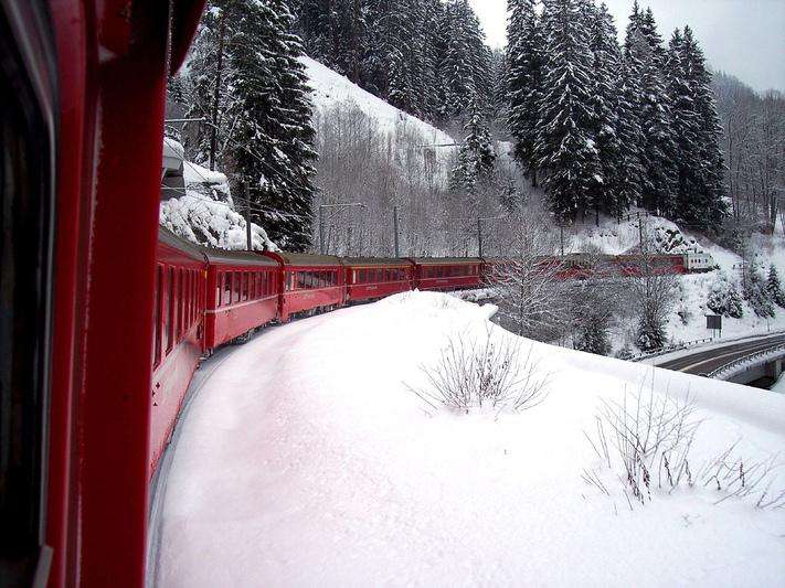 雷塔恩铁路 Rhaetian Railway 