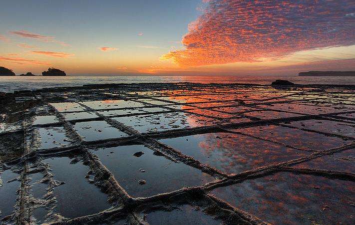 棋盘道 Tessellated Pavement 