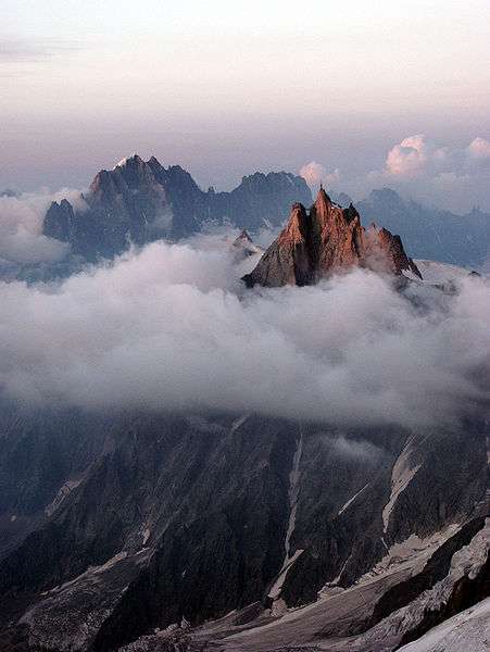 南针峰 Aiguille du Midi 