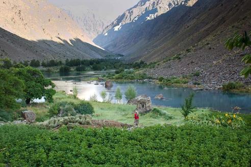 塔吉克国家公园帕米尔山 Tajik National Park Mountains of the Pamirs 