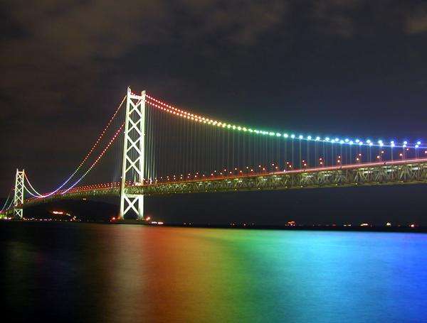 明石海峡大桥 Akashi Kaikyo Bridge 