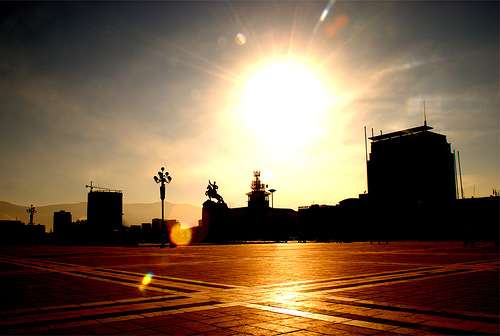 苏赫巴特广场 Sükhbaatar Square 