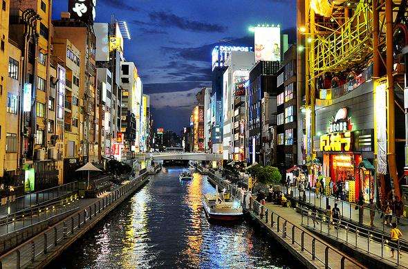 道顿堀河 Dōtonbori 