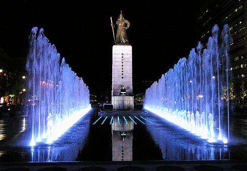 光化门广场 Gwanghwamun Square 