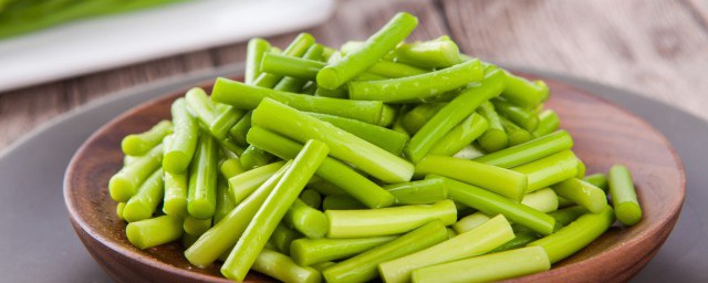 怎么贮存蒜苔 怎么存放蒜苔呢 怎么贮存蒜苔 怎么存放蒜苔呢