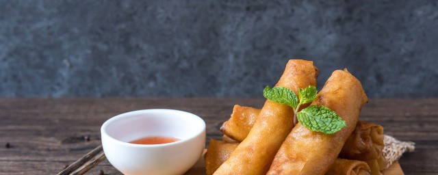 空气炸锅烤春卷 怎样用空气炸锅烤春卷