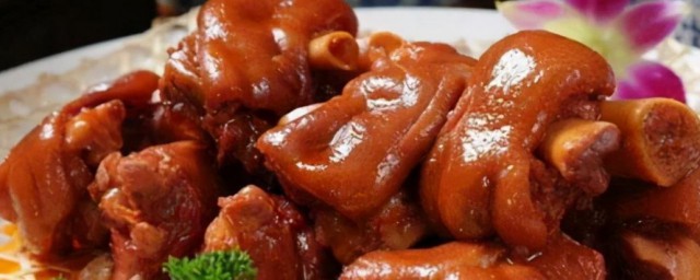 秘制酱猪蹄的家常做法 秘制酱猪蹄怎么做