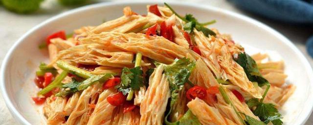 炝拌腐竹的家常做法 如何做炝拌腐竹