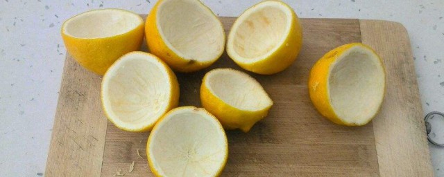 柠檬皮的妙用的家常做法 柠檬皮的妙用