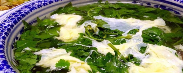 菊花脑蛋汤的家常做法 菊花脑蛋汤怎么做