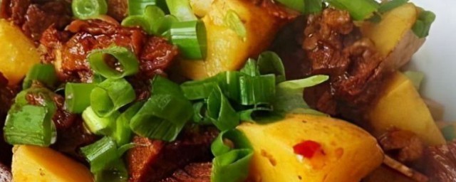 土豆牛肉片的家常做法 土豆牛肉片怎么做