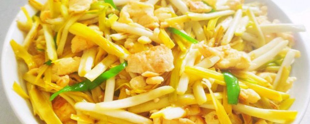 蒜黄怎么炒好吃 炒蒜黄的做法