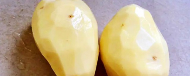 怎么又快又好的削土豆皮 又快又好的削土豆皮方法