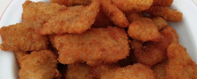 香酥鳕鱼块的家常做法 香酥鳕鱼块的家常做法介绍