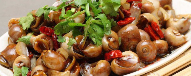 辣炒香螺的家常做法 辣炒香螺怎么做