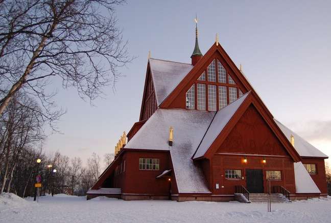 基律纳教堂 Kiruna Church