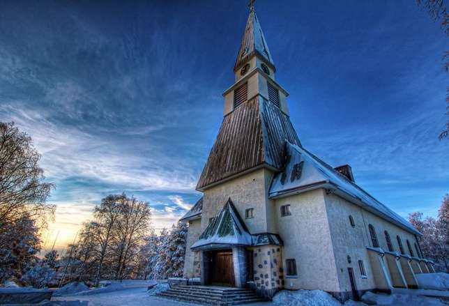 罗瓦涅米教堂 Rovaniemi Church