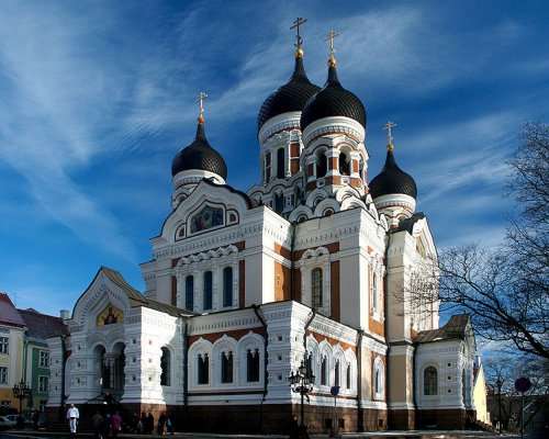 塔林亚历山大涅夫斯基主教座堂 Alexander Nevsky Cathedral Tallinn