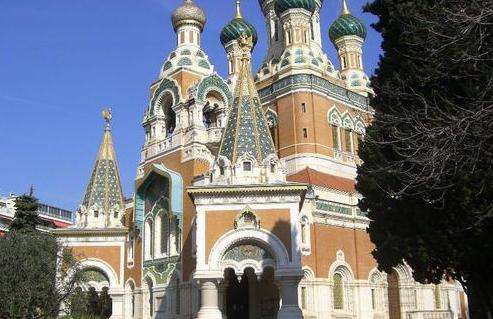 俄罗斯正教会圣尼古拉主教座堂尼斯 Russian Orthodox Cathedral Nice