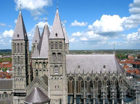 图尔奈圣母大教堂 Notre-Dame Cathedral in Tournai