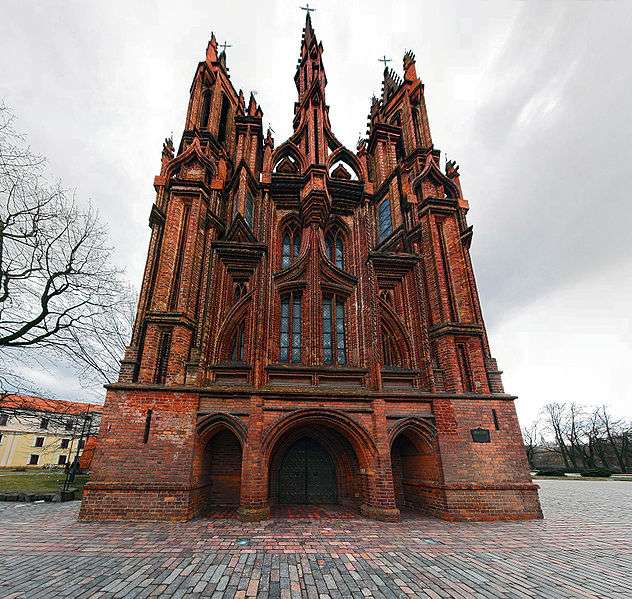 维尔纽斯圣安娜教堂 St. Anne's Church Vilnius