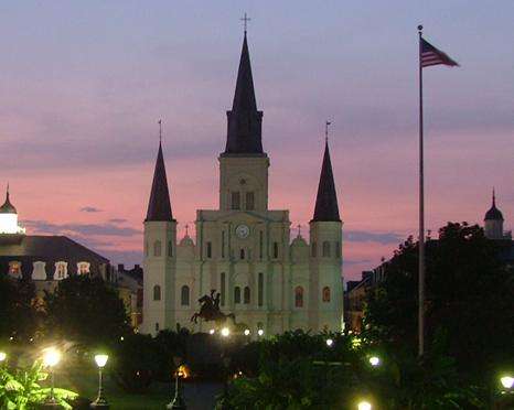 圣路易主教座堂新奥尔良 St. Louis Cathedral New Orleans