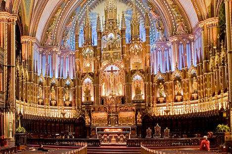圣母圣殿 Notre-Dame Basilica Montreal