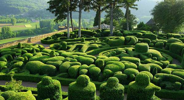 玛格萨克城堡花园 Jardins de Marqueyssac