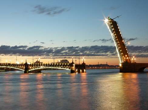 圣三一桥圣彼德堡 Trinity Bridge Saint Petersburg