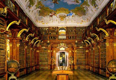 圣加侖修道院图书馆 Abbey library of Saint Gall