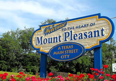 芒特普林森德克萨斯州 Mount Pleasant