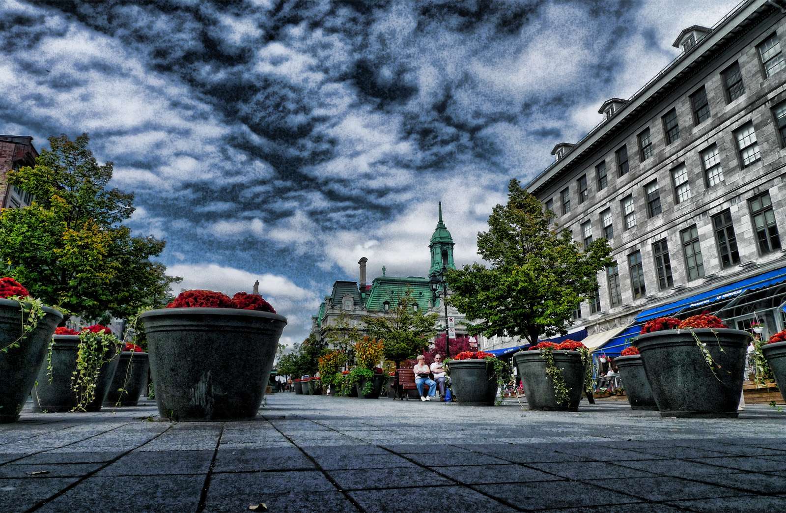 卡第耶广场 Place Jacques-Cartier