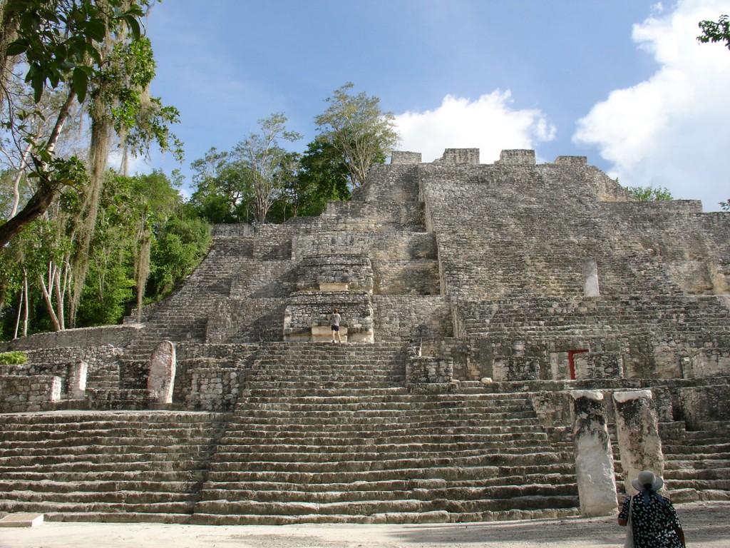 坎佩切卡拉科姆鲁古老的玛雅城 Ancient Maya City of Calakmul Campeche