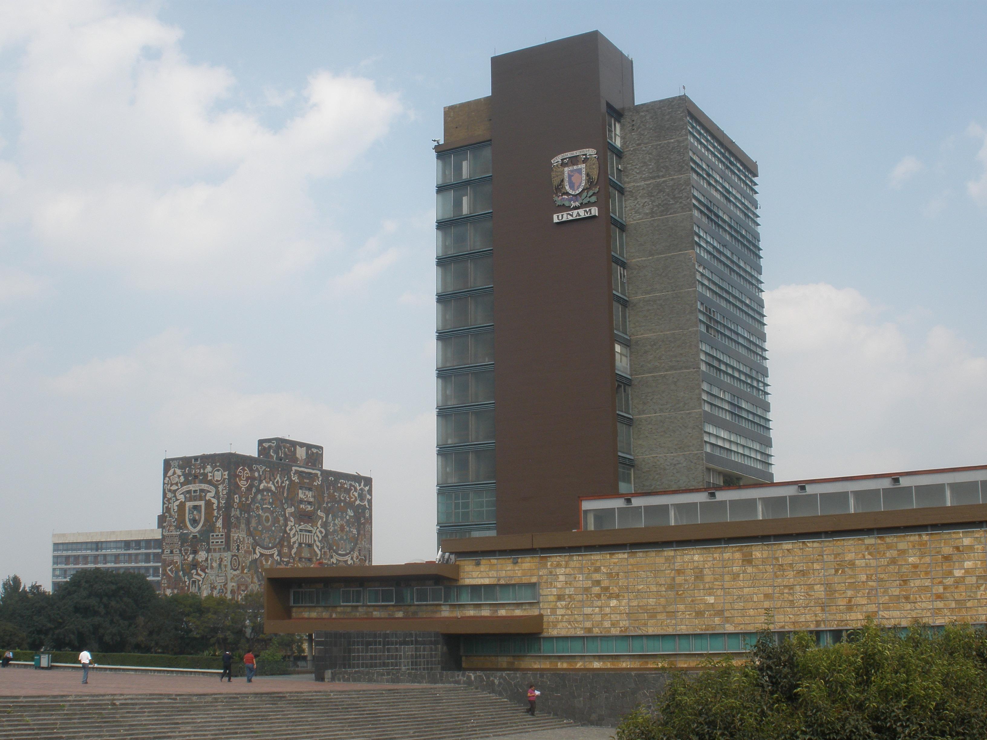 墨西哥国立自治大学大学城的核心校区 Central University City Campus of the Universidad Nacional Autónoma de México