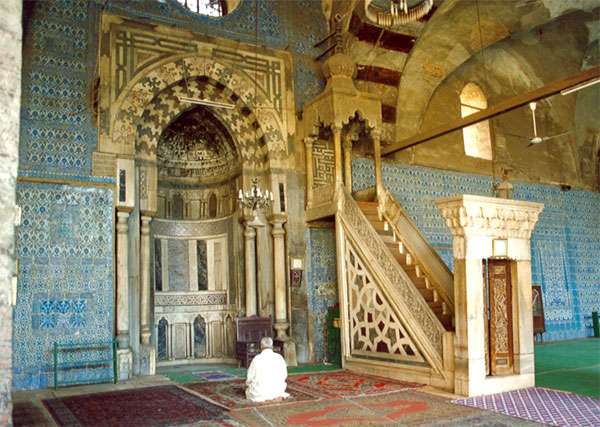 蓝色清真寺 Aqsunqur Mosque